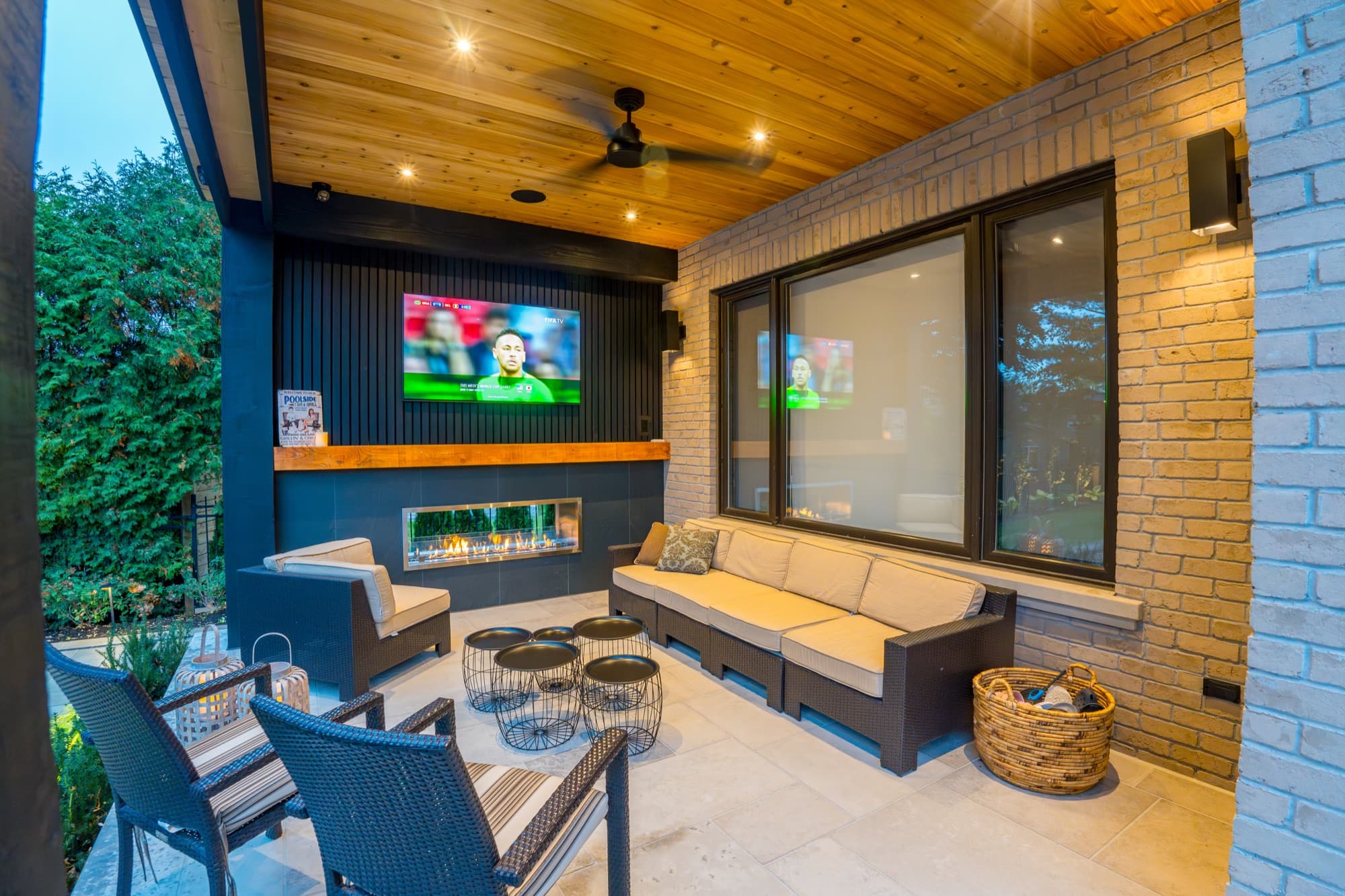 Blackened Cedar Poolside Retreat — 4.1