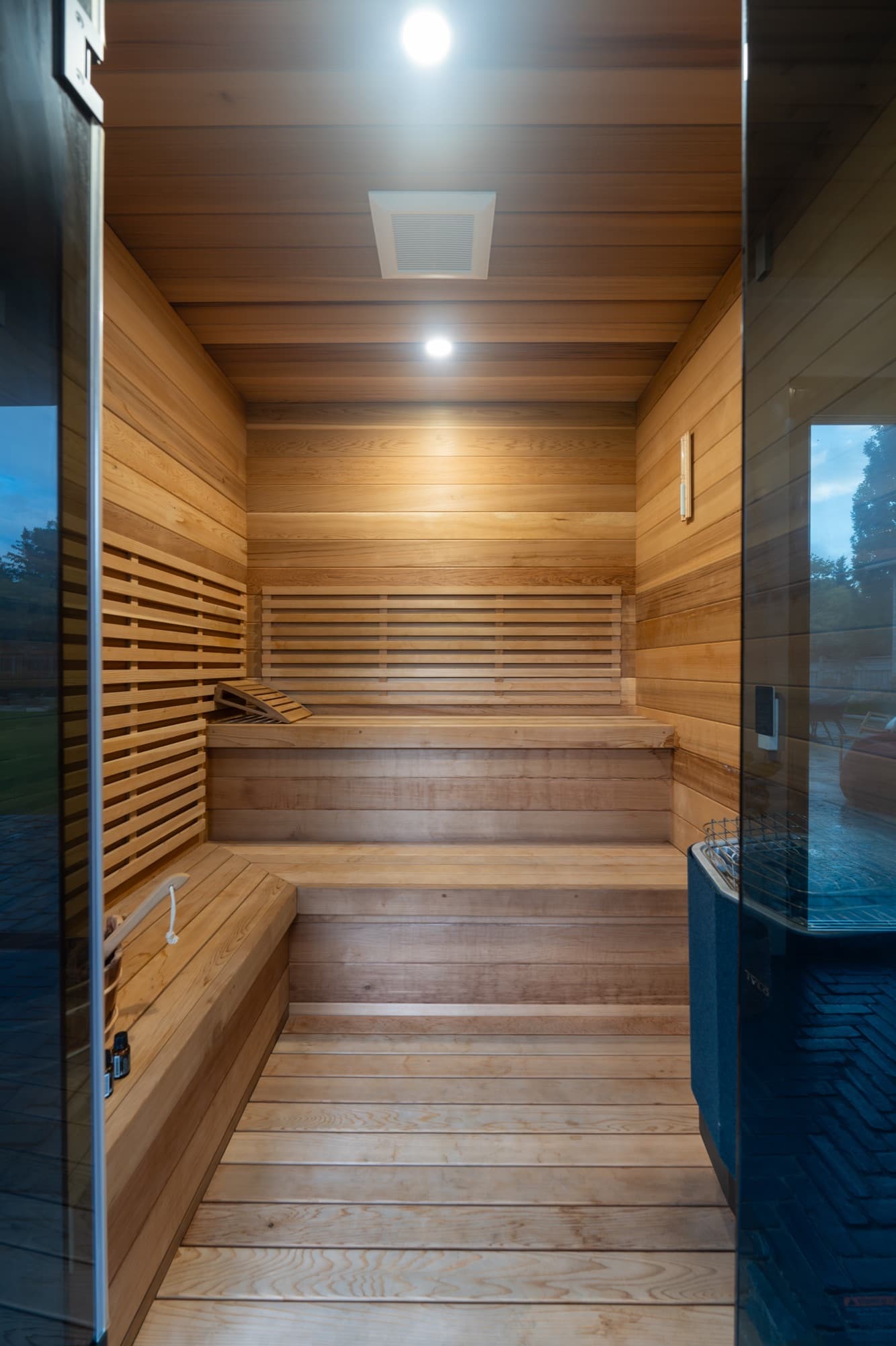 Cabana with Cedar Sauna — 3