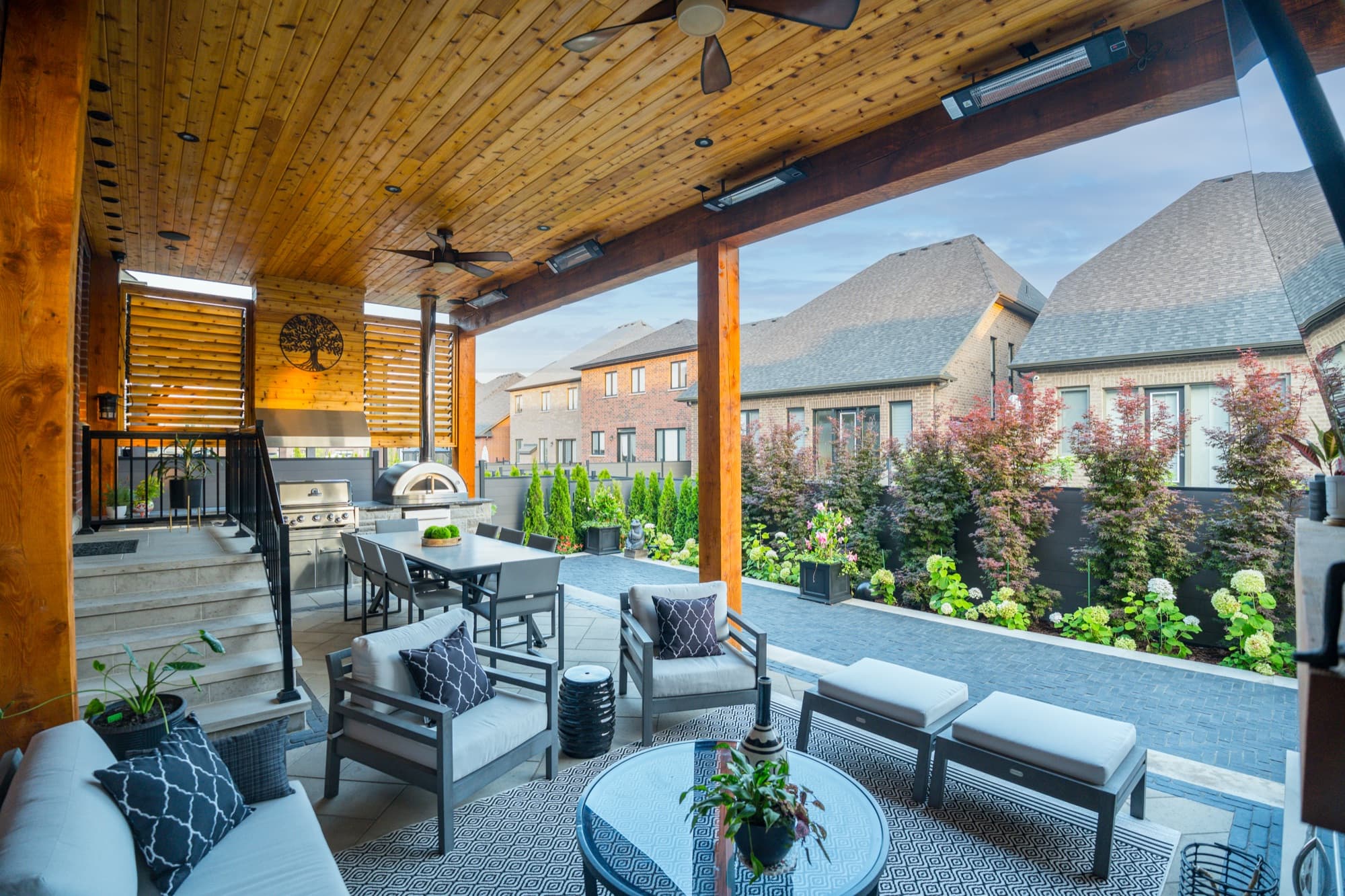 Cedar Covered Terrace — 3