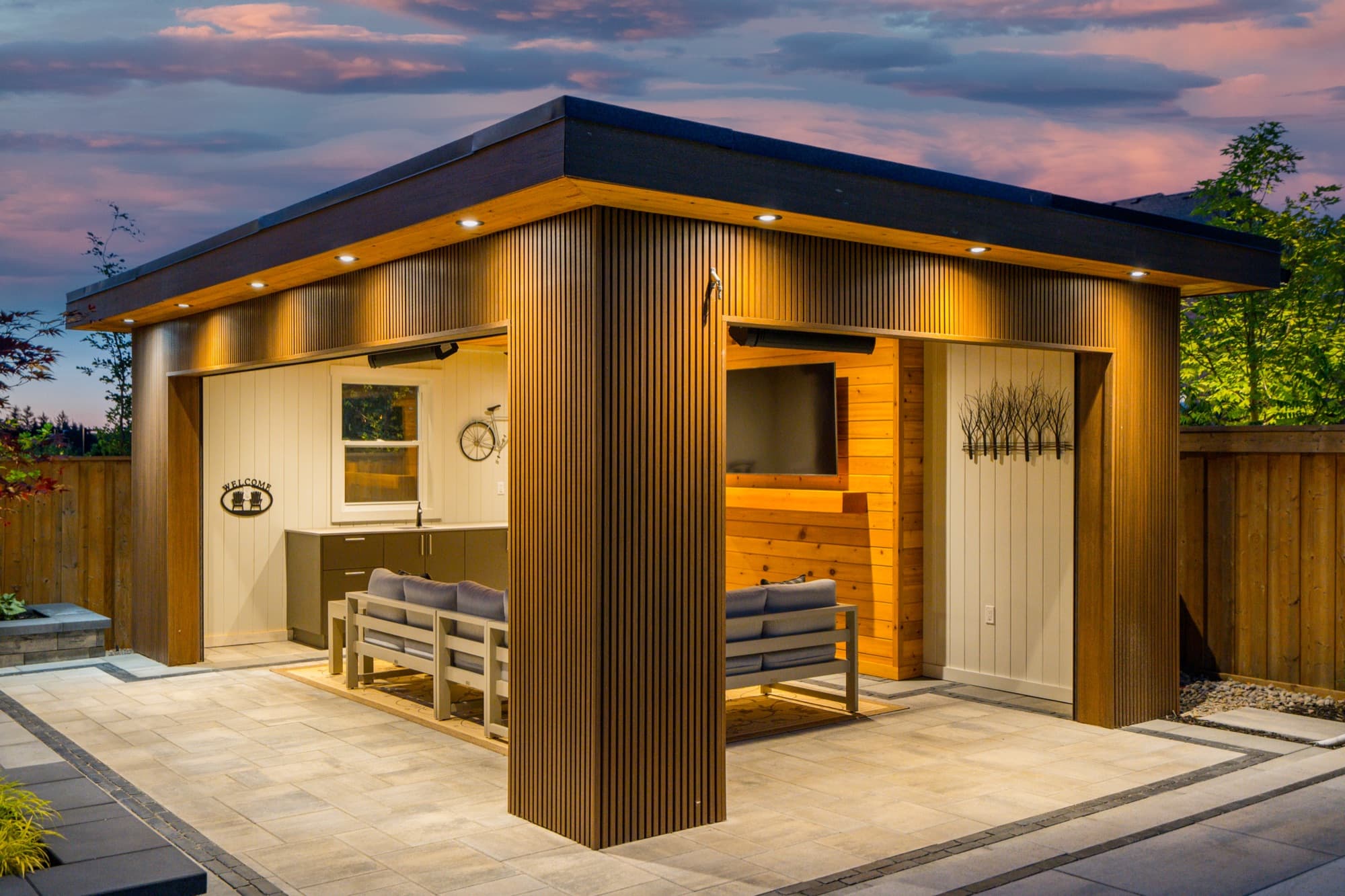 Modern Cedar Cabana — 2.1