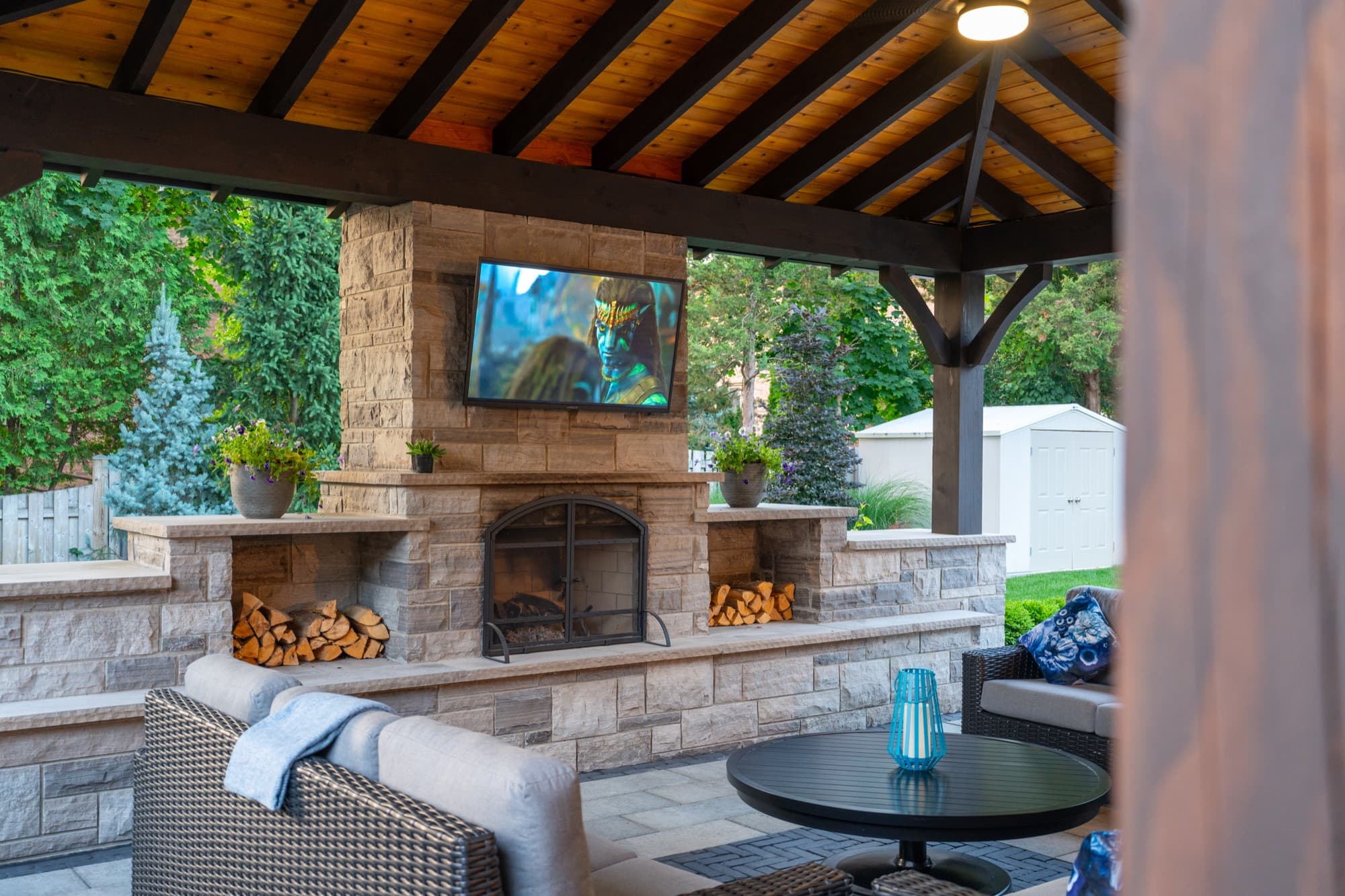 Timber Pavilion & Outdoor Kitchen — 4.2