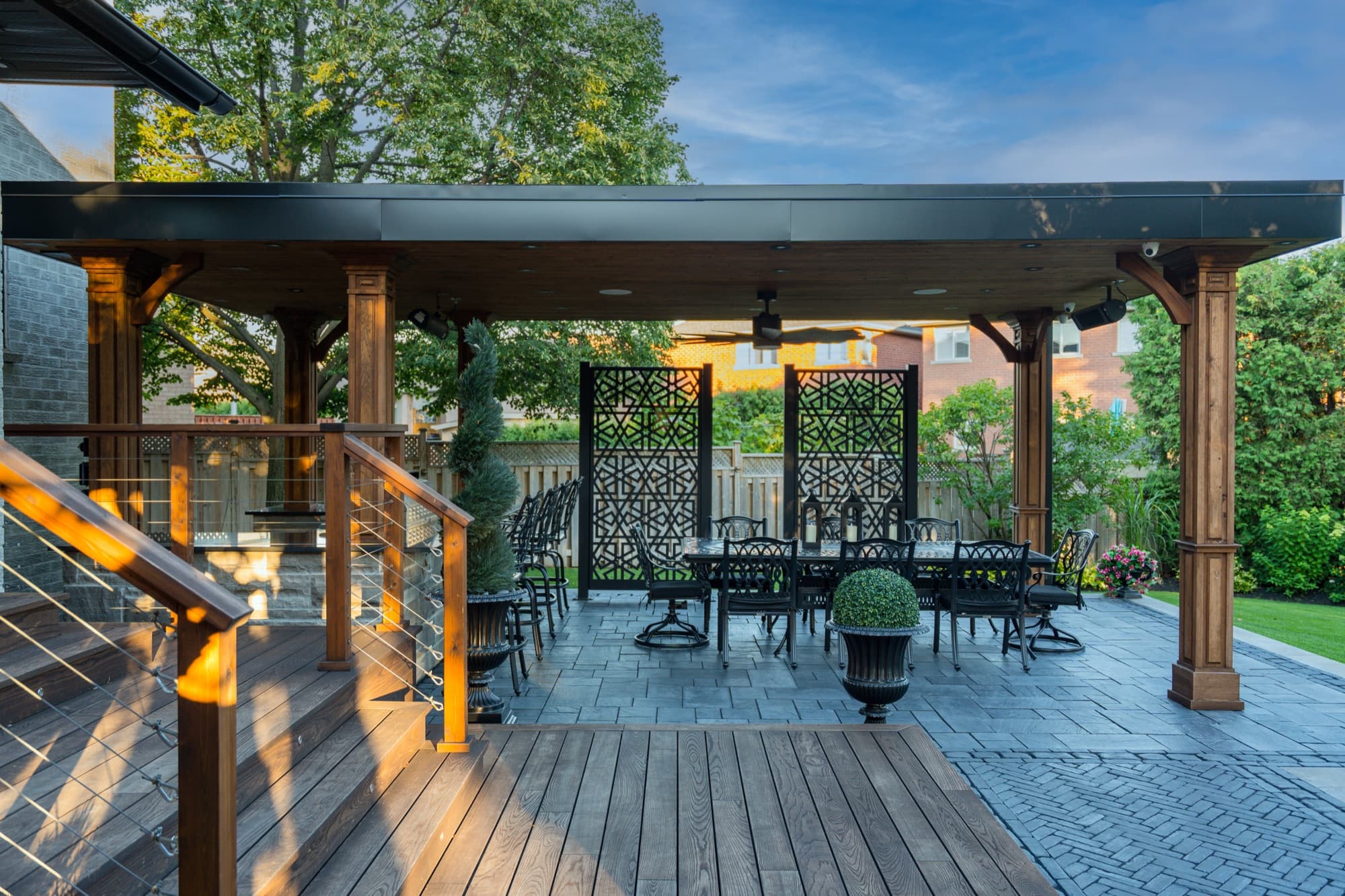 Twin-Pavilion Outdoor Retreat — 4.2